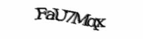 Security check image, please type the characters shown
