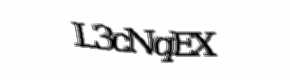 Security check image, please type the characters shown