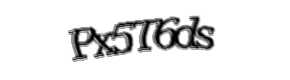 Security check image, please type the characters shown