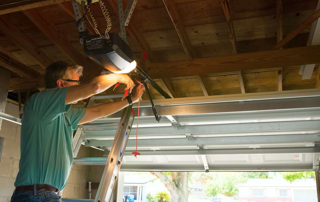 What's the cost of upgrading to a high-speed garage door opener? 2