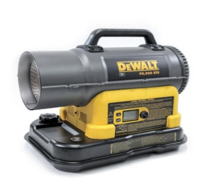 DeWalt Kerosene Heater on white background