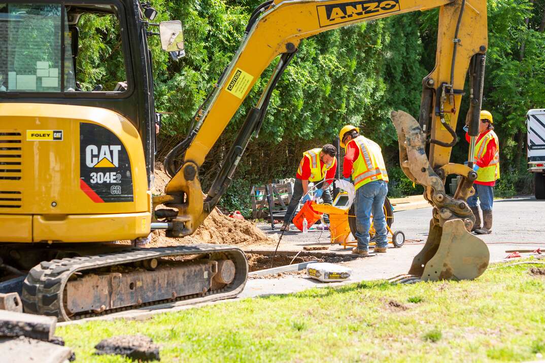 septic sewer line