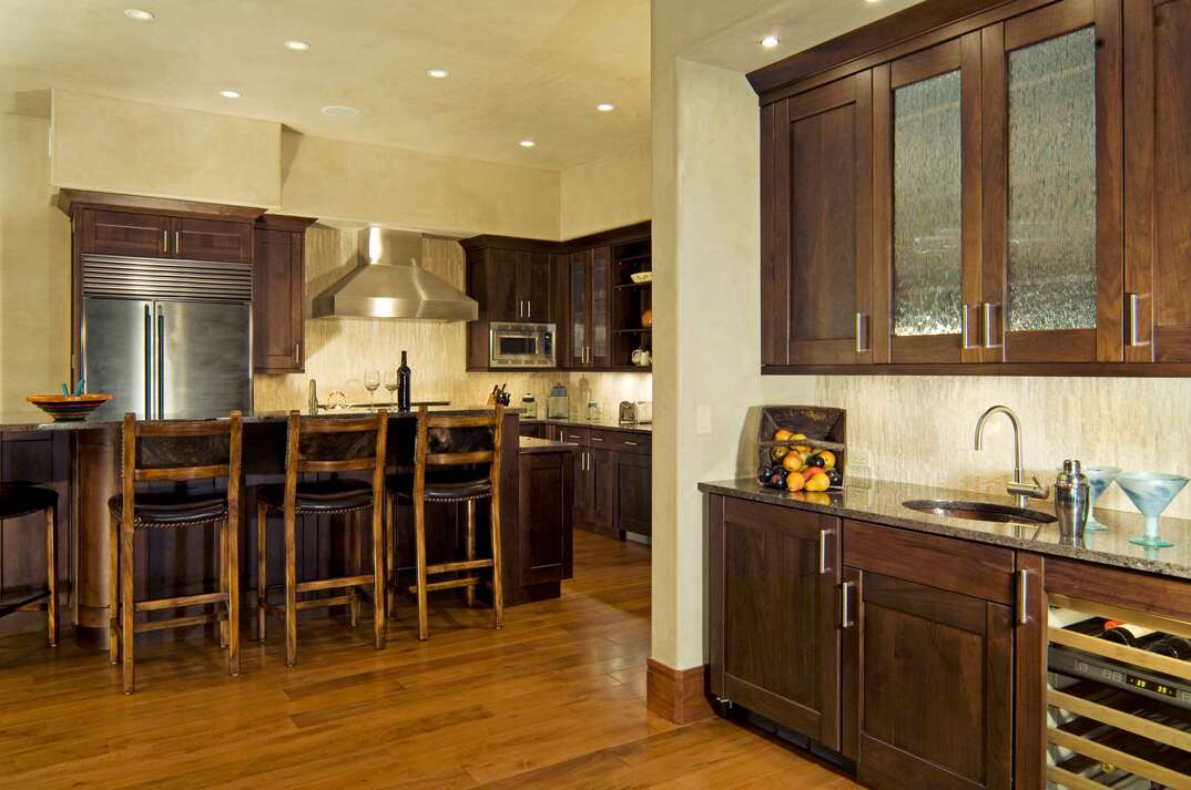 wet bar to full kitchen