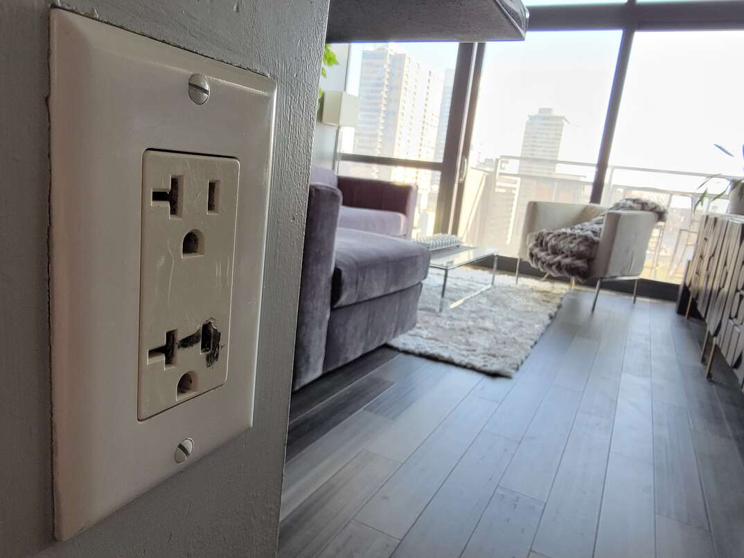 electrical wall outlet