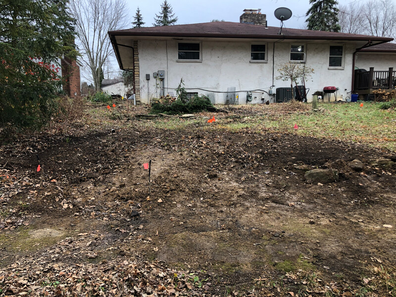 Critical case for septic sewer line repair