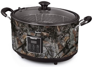 camo design smoker appliance