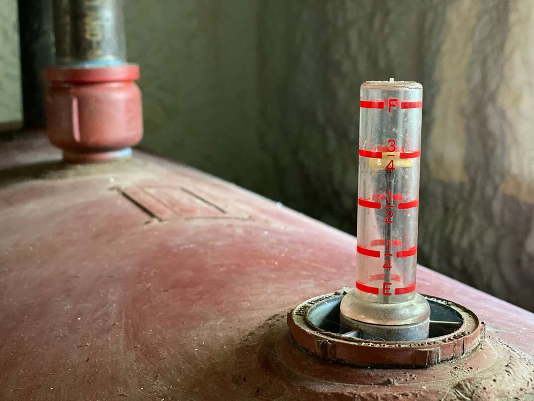 Oil tank Thermometer