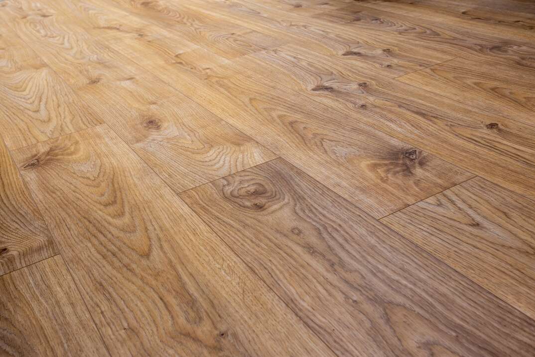 Vinyl floor detail, oak decor. abstract wooden background