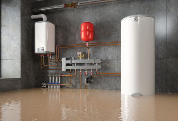 Flooded basement