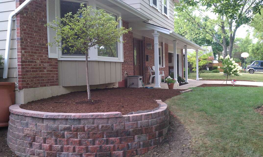 Building a retaining wall