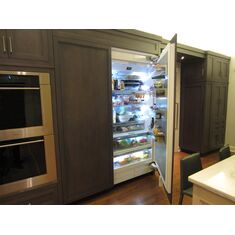 an open fridge