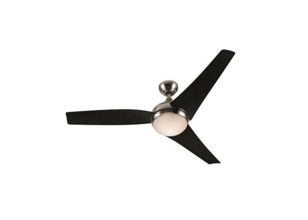 ceiling fan with wooden blades