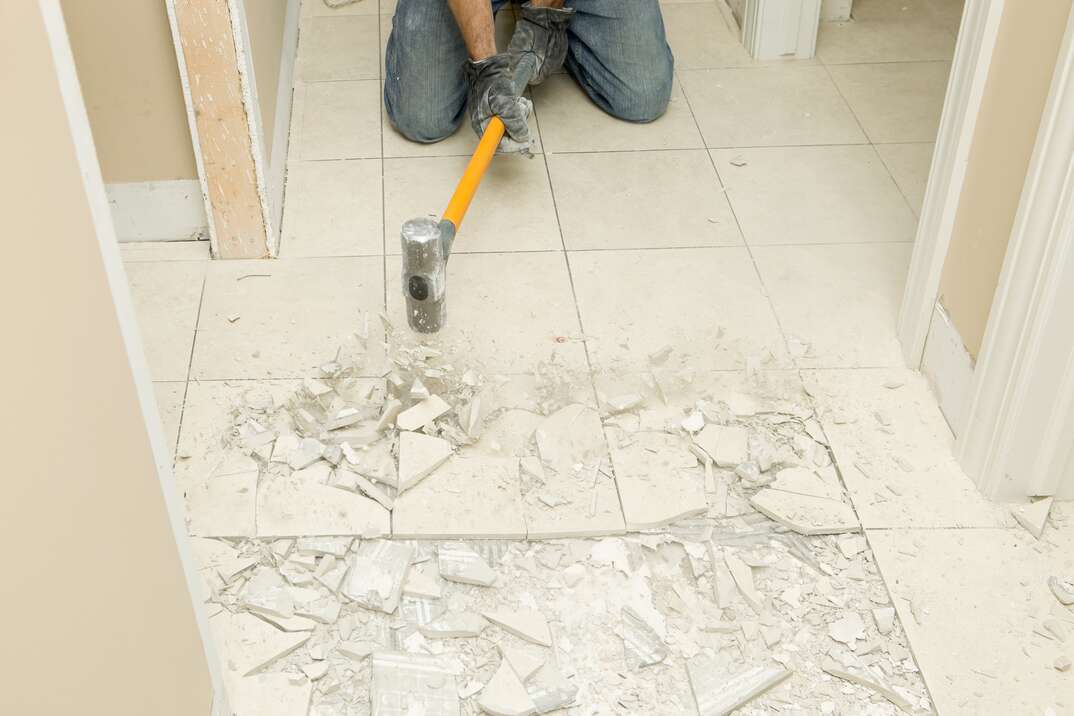 Vinyl Floor Removal