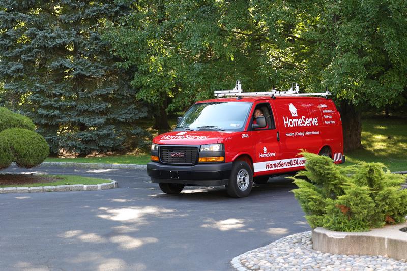 DRTV Subscription HomeServe technician with van