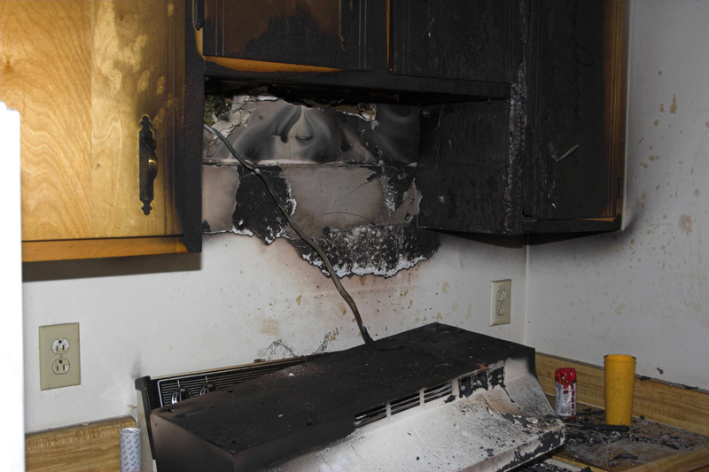 kitchen fire damage