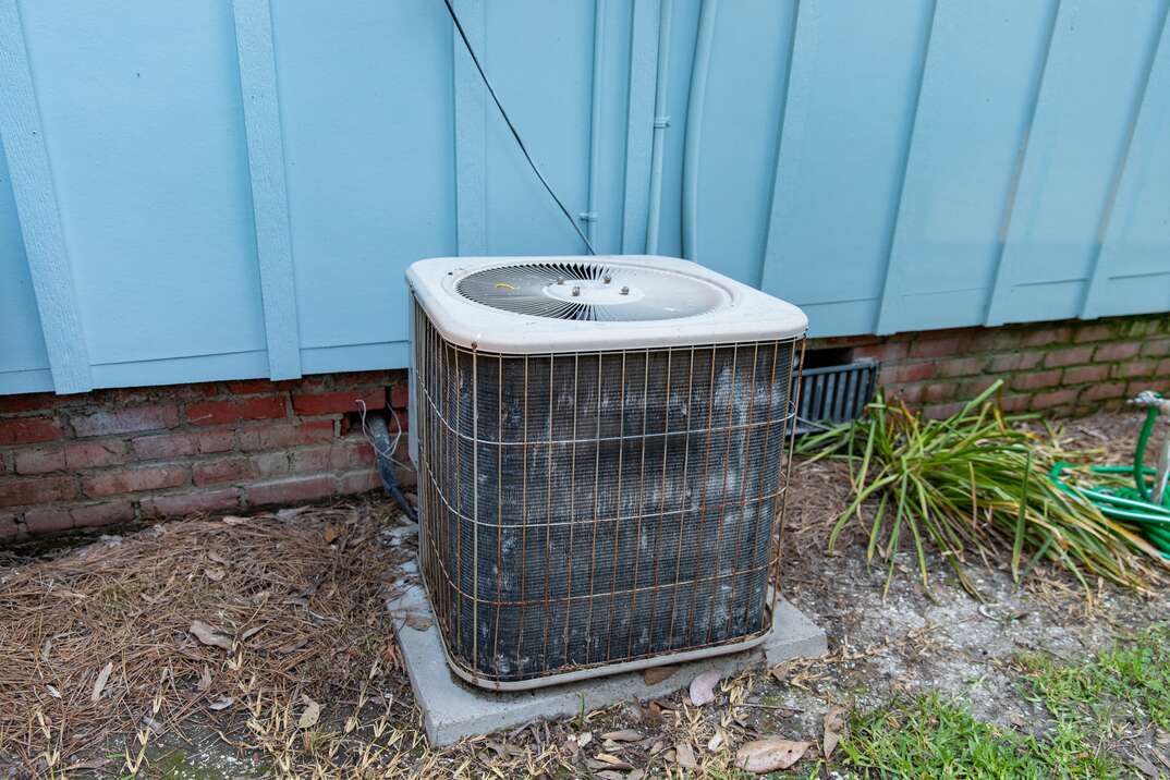 external HVAC air conditioner