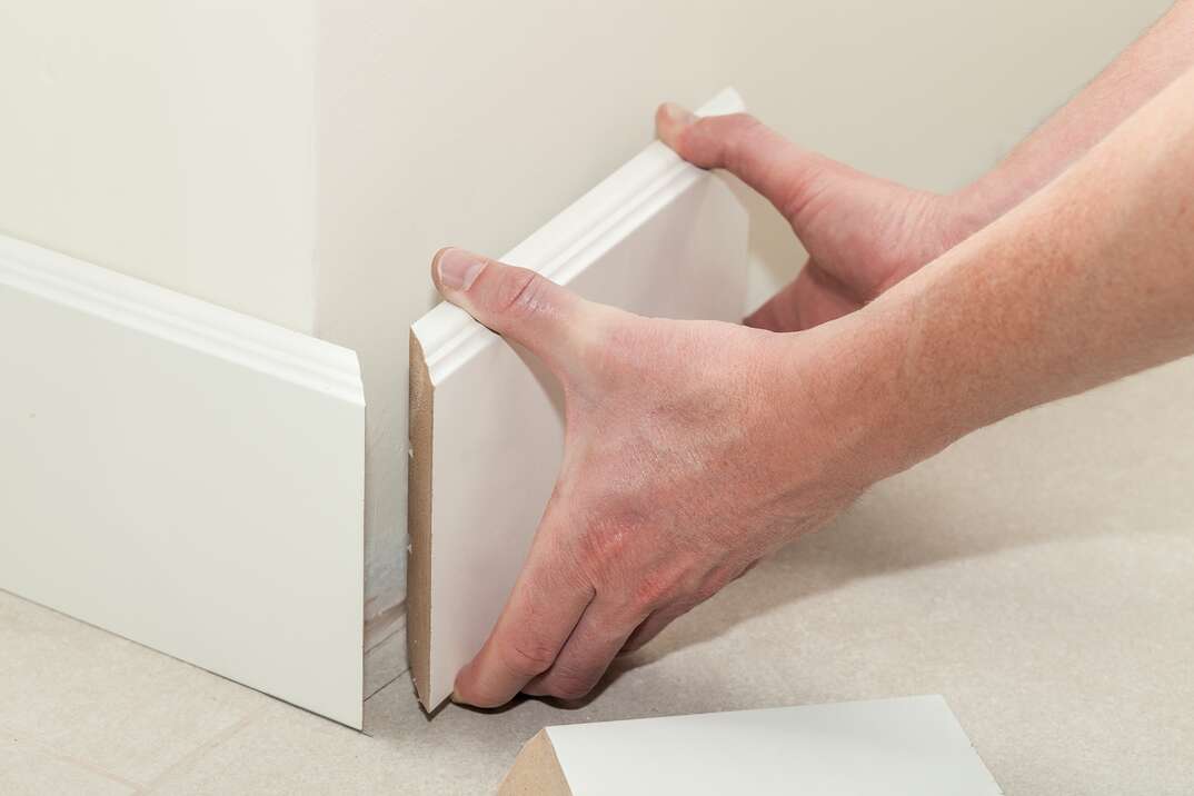 Installing baseboard deals