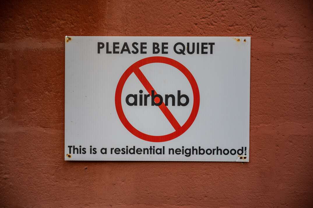 Anti Airbnb Sign