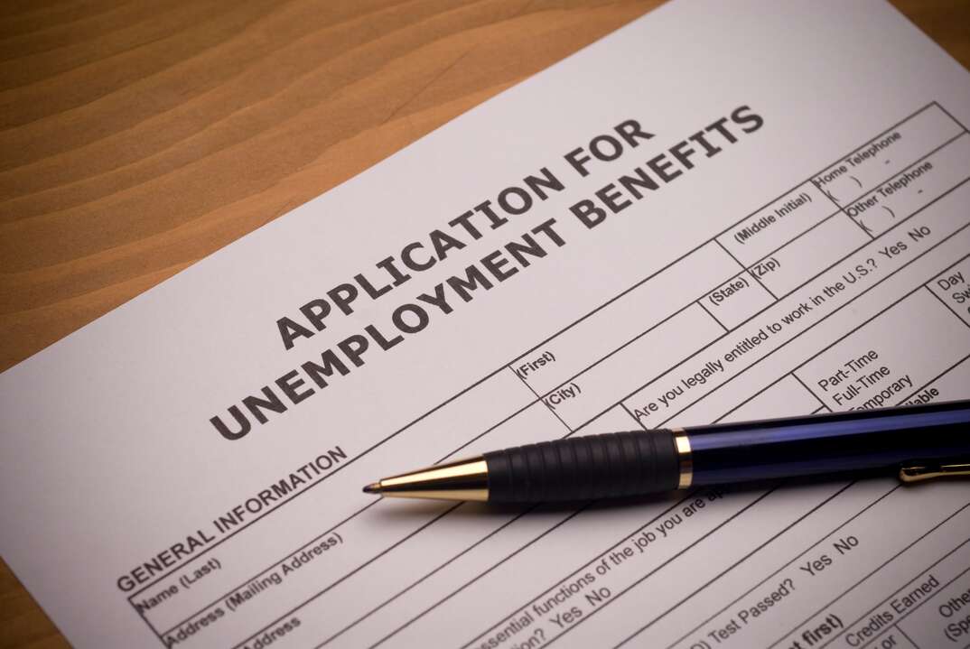 Unemployment benefits application