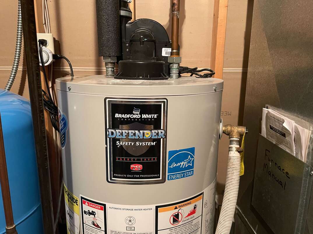 water heater in basement