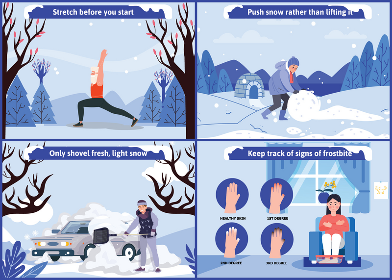 Snow Shoveling Safety Tips