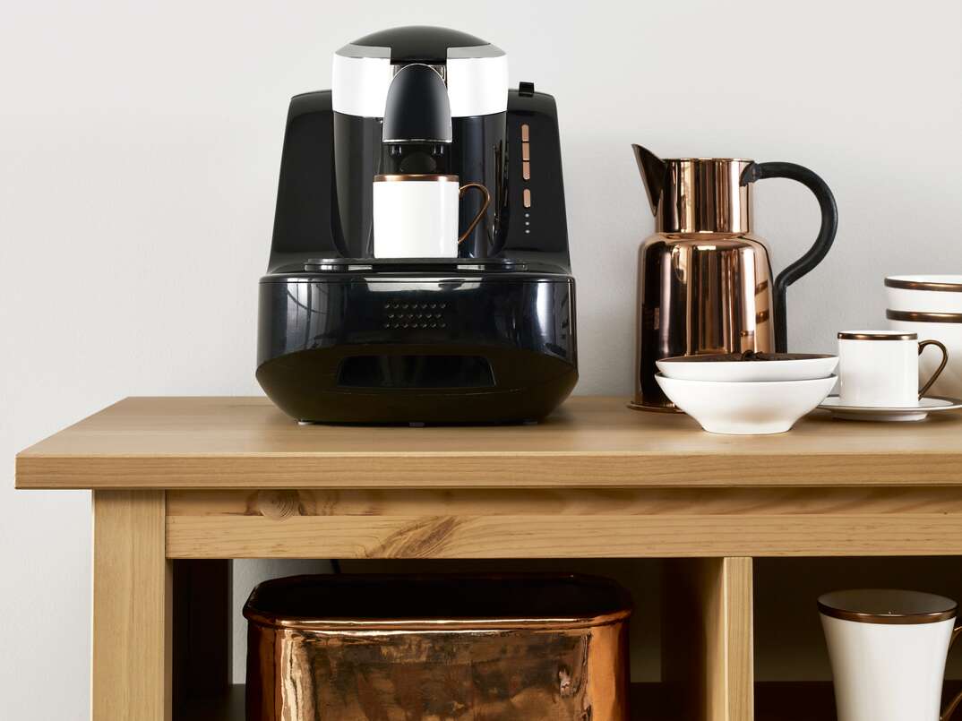 Domestic coffee station detail