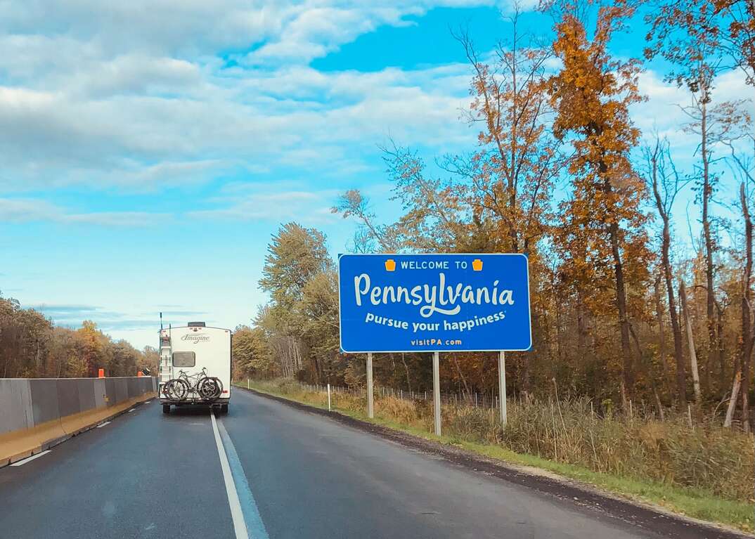 pennsylvania state sign