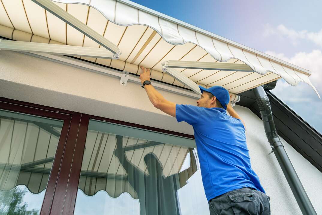 DIY Retractable Awning How to Install a Retractable Awning